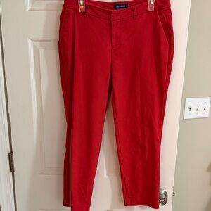 Old Navy Harper Women's Red Chinos